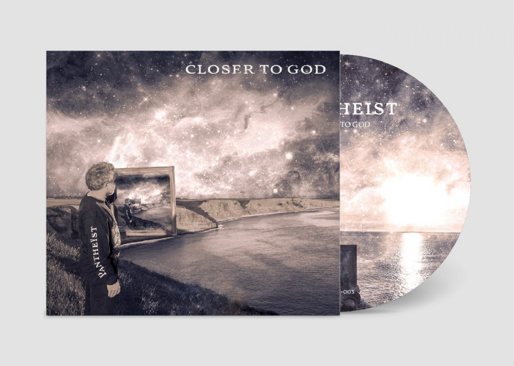 The cover artwork for the new Pantheist album 'Closer to God'